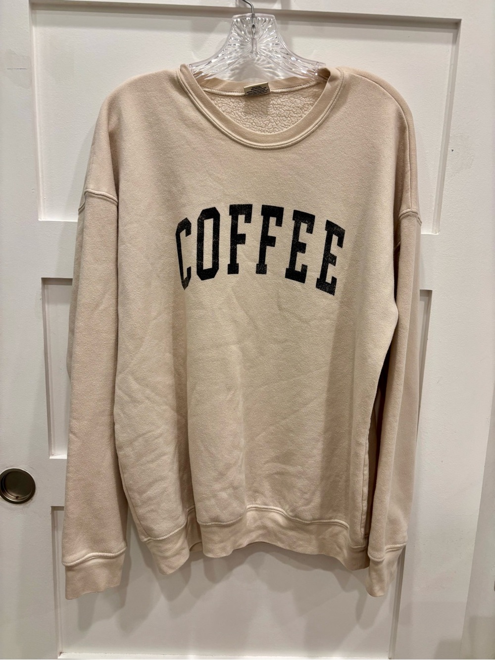 Oat Collective ‘COFFEE' Graphic Crewneck Sweatshirt